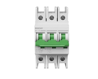 IP65 DC minijaturni prekidač kruga 900V 63A 3Pole DC MCB SAA/ TUV certificirani BB1-63